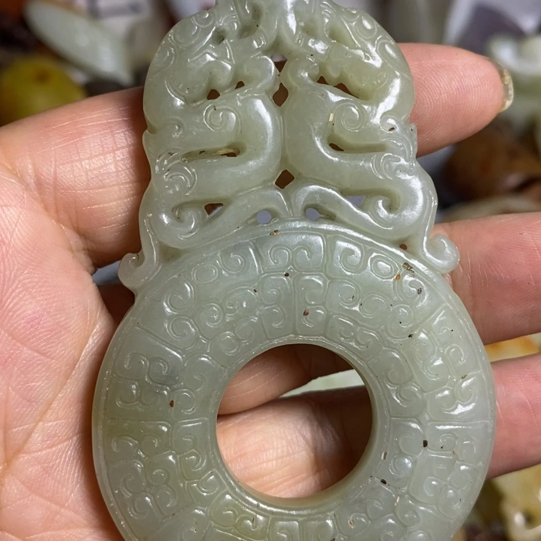 和田玉（糖玉）未镶嵌颈饰