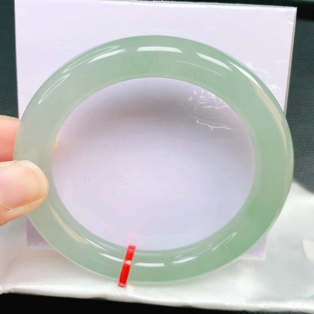 翡翠未镶嵌手镯59圈