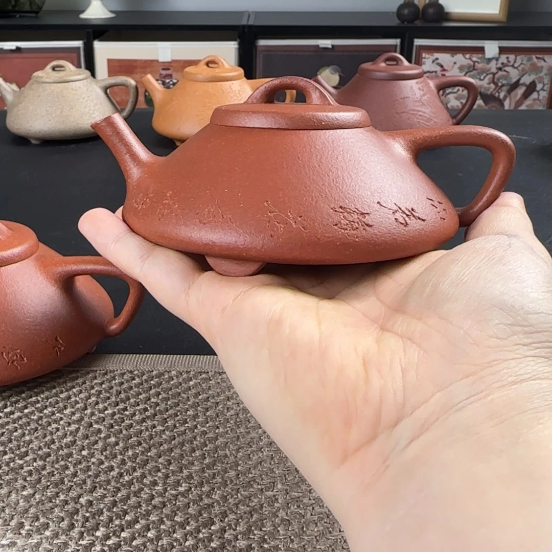 紫砂茶壶微瑕合瓢