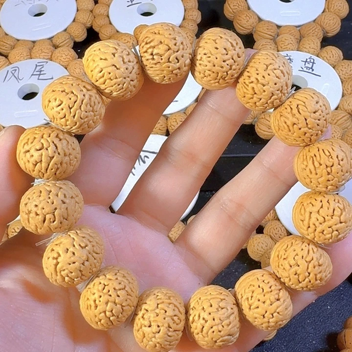 品***坊桃核吊坠南瓜玻璃球