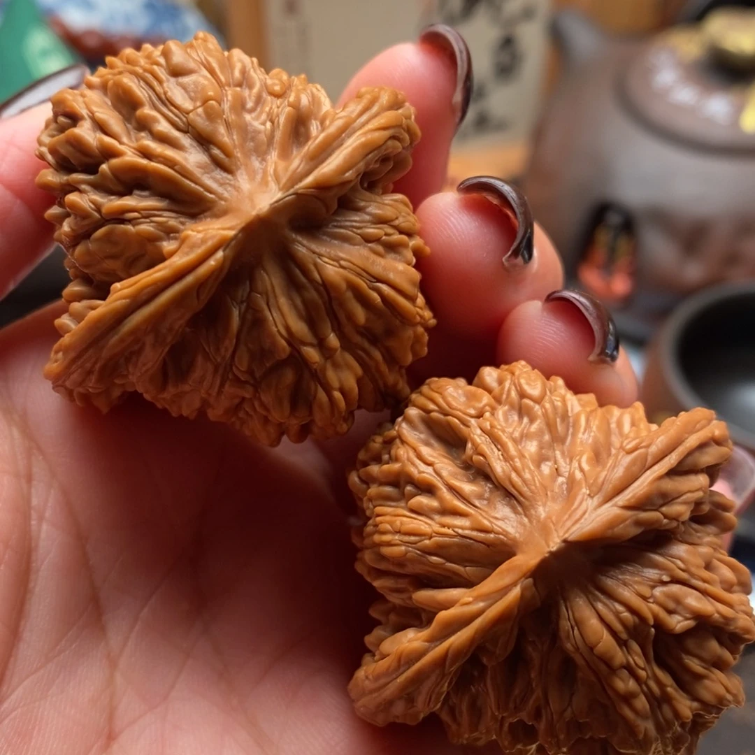 把件文玩核桃45尺全品篓子