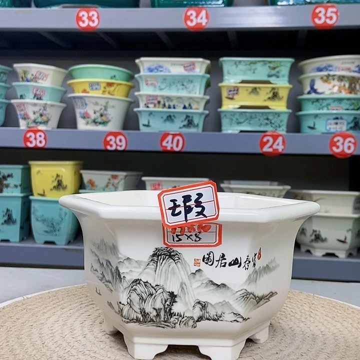 紫砂花瓶紫砂花盆