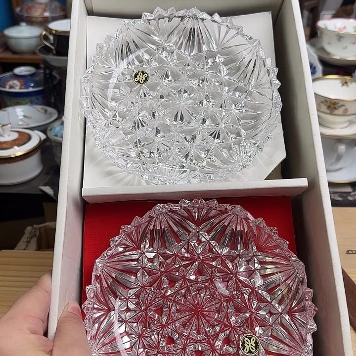 瓷片豪雅水晶5个口径16.5啊啊啊