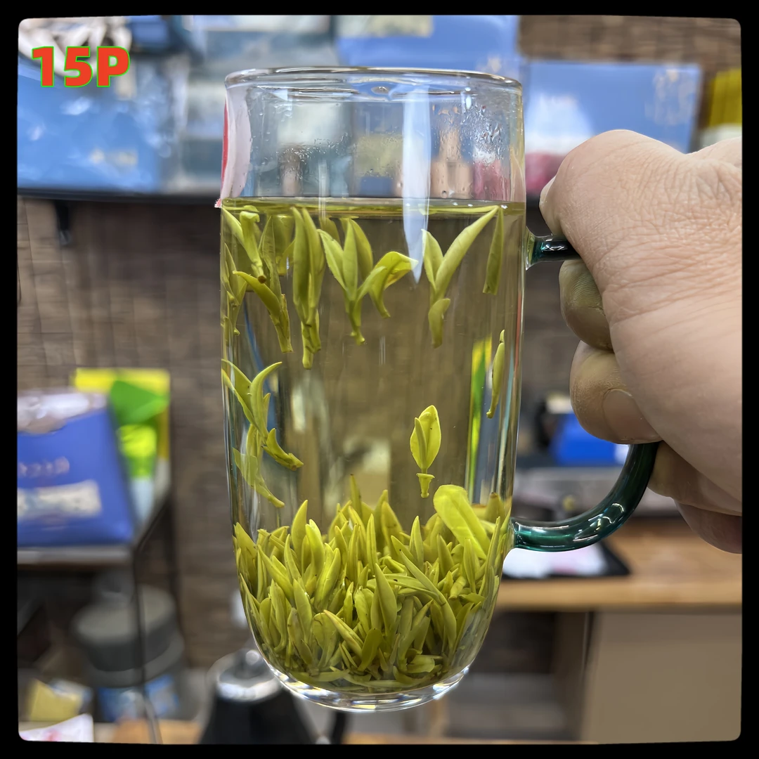 （A1）2025明前头采肥芽兰花香黄山歙县土品种毛峰炭火烘制春季绿茶