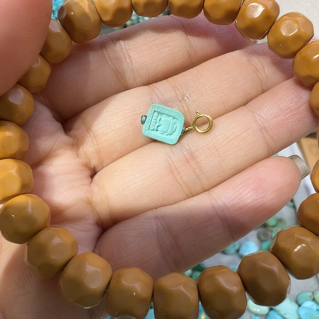 泽***熙猴头核桃手串配饰