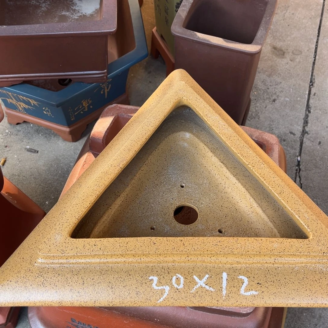 紫砂花盆盆景艺术