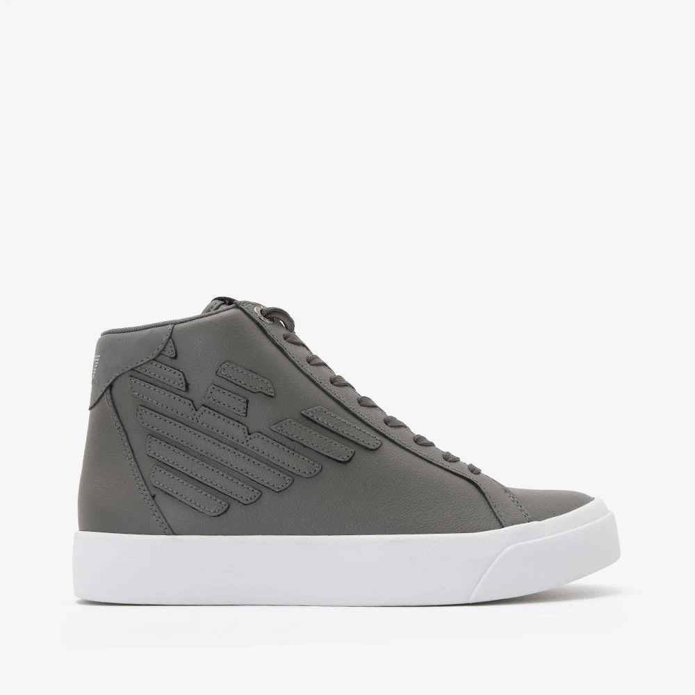 EMPORIO ARMANI EA阿玛尼logo系带高帮休闲鞋X8Z003XK00500078