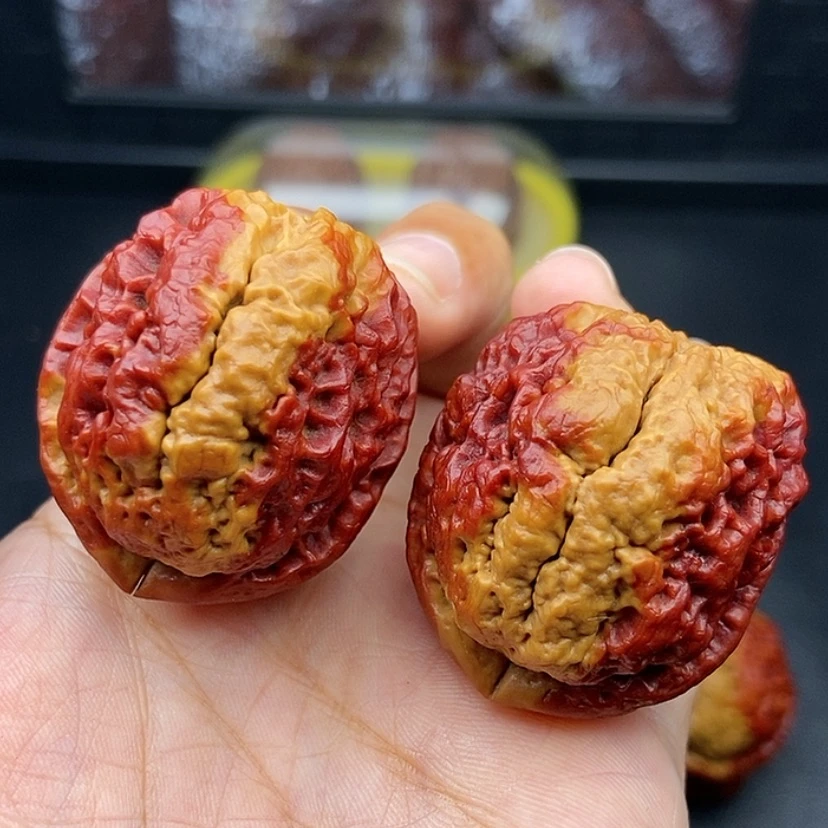 【闪购商品】把件文玩核桃40尺老蟾头