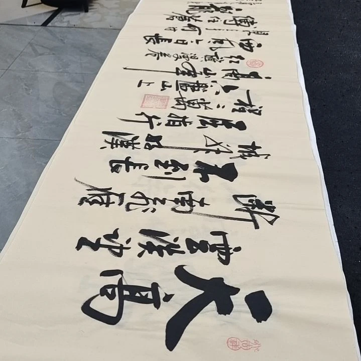 翰墨白武坤老师作品一副