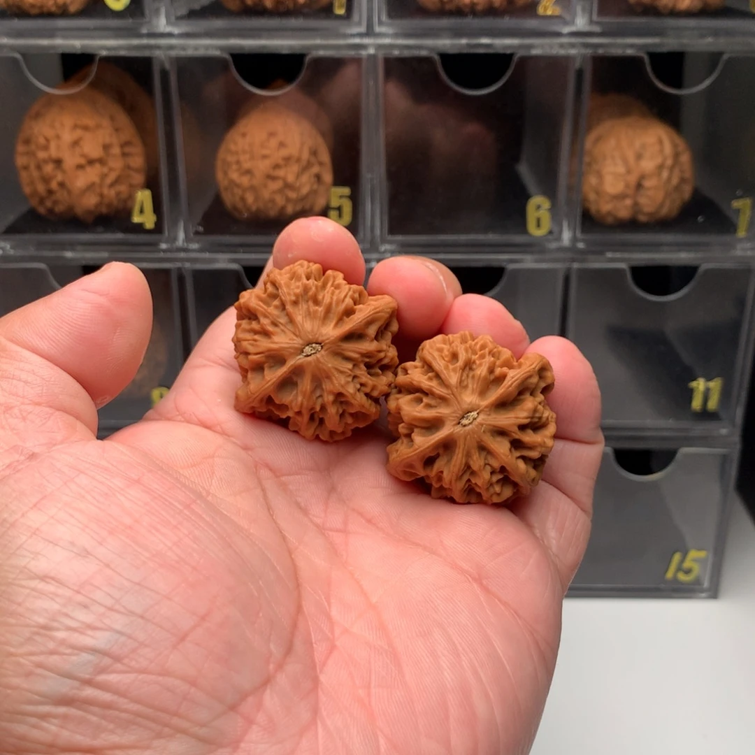 闪***️吊坠桃核文玩核桃123456