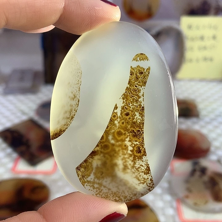 玛瑙/玉髓合金颈饰