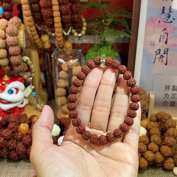 金刚菩提手串95玉华金标款