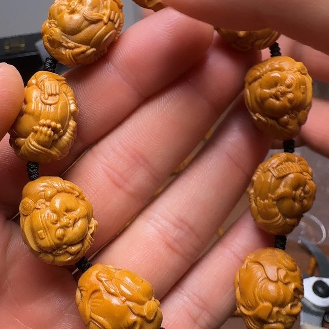 橄榄核手串感觉好