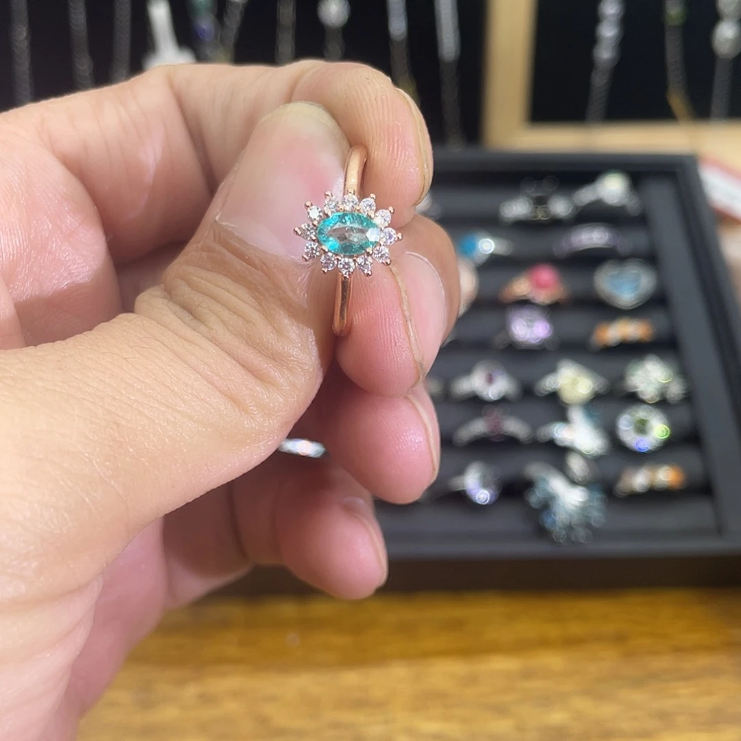 紫晶珠宝半成品未镶嵌