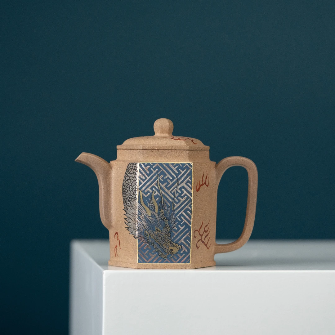 【利贞l云柱】原矿段泥约160cc手工制作茶壶茶具SLT