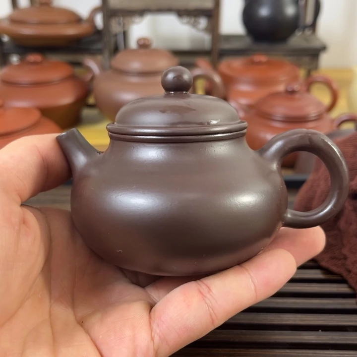 原矿紫砂半手工制作