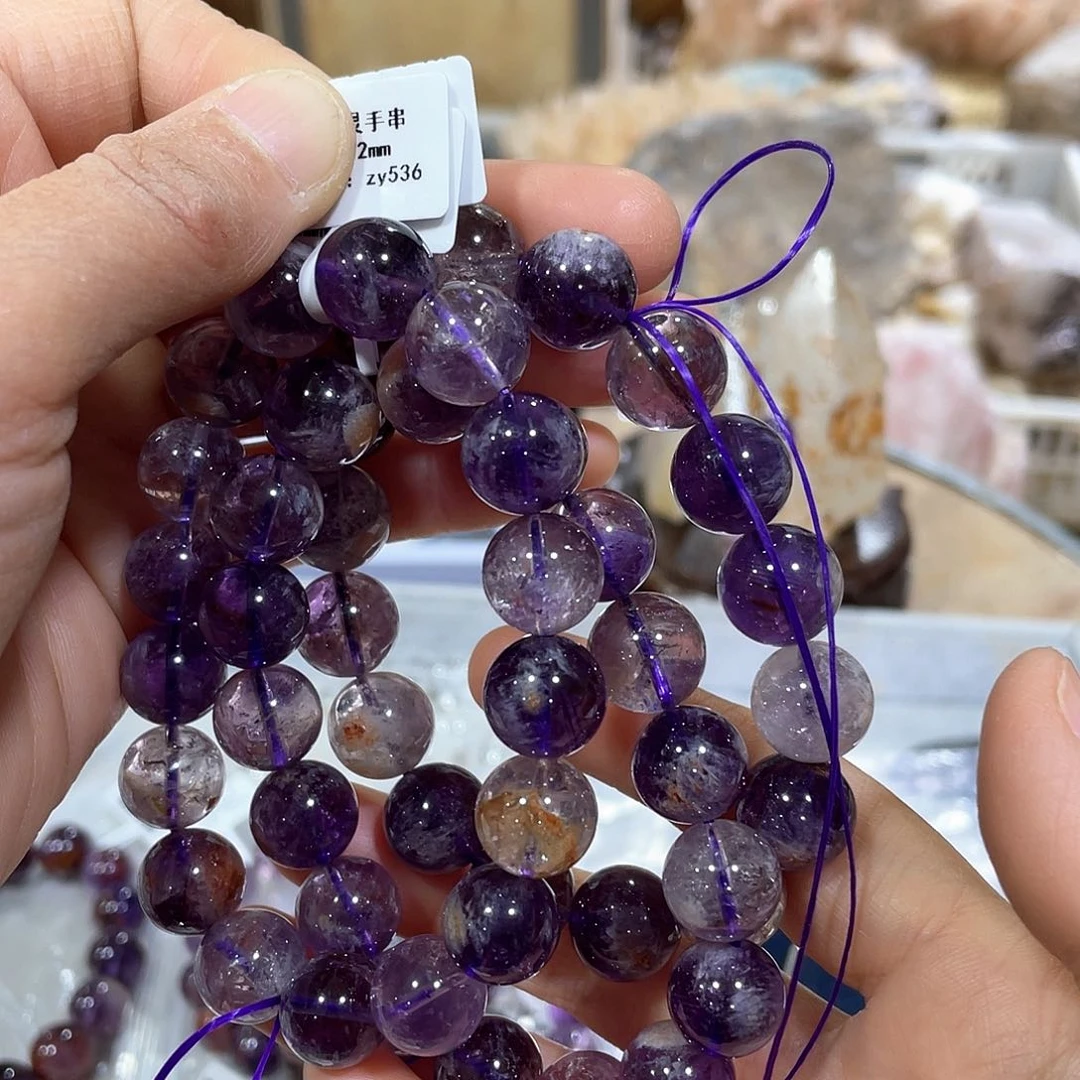 水晶手串12m l未镶嵌多样性发一条z y 536