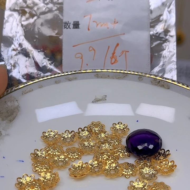 紫晶颈饰银S925镶嵌紫晶925镶嵌66