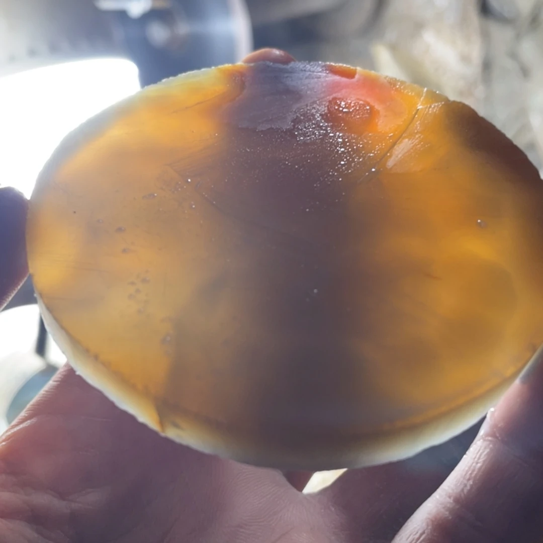 海***家定制玛瑙原石切割不退不换