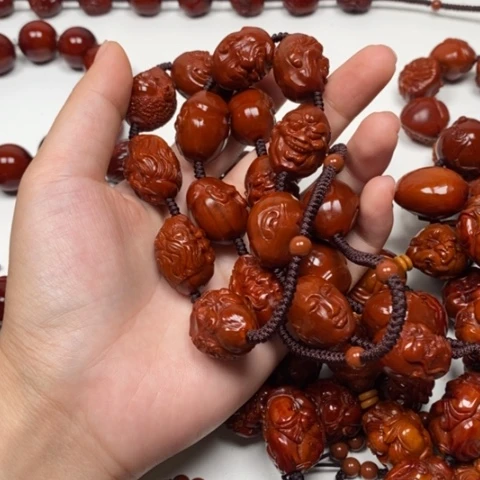 橄榄核吊坠奥****牛橄榄核