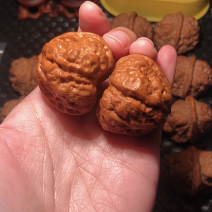 涛***仔文玩核桃把件蛤蟆