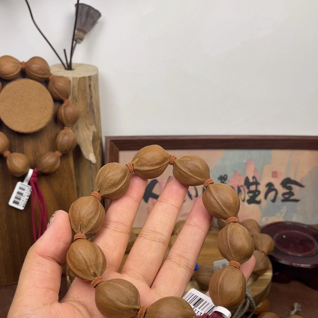 麻***雀手串/手链橄榄核20.5*26梅林铁核