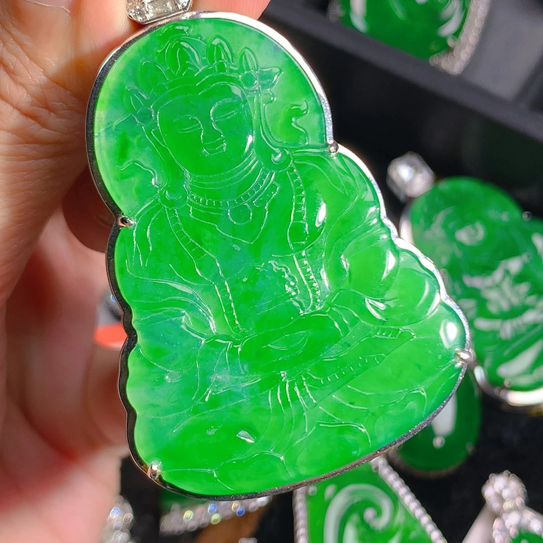 翡翠吊坠(不含链)未镶嵌