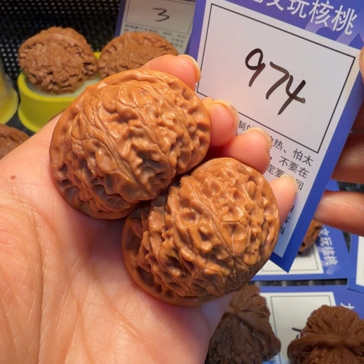 文玩核桃把件974宫灯43