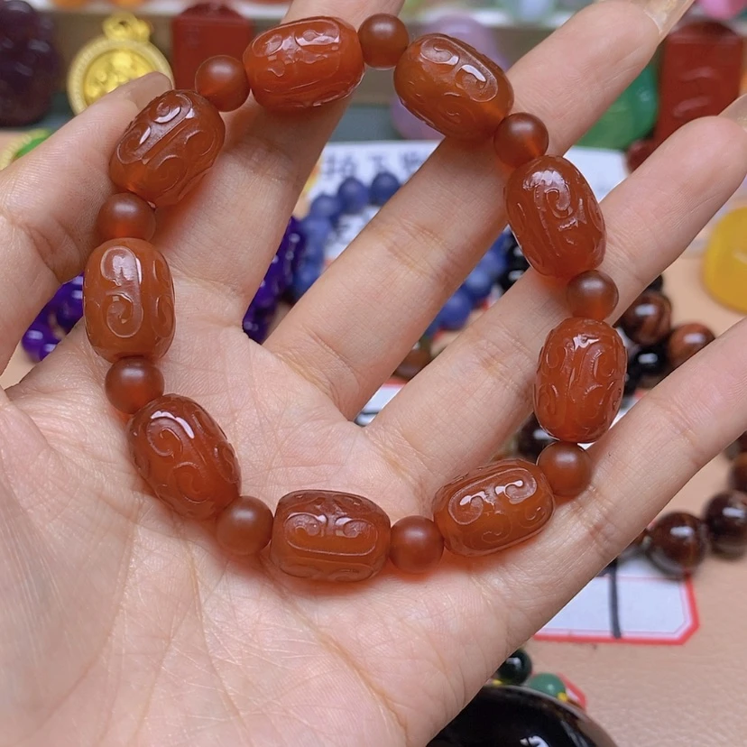 【闪购商品】玛瑙/玉髓颈饰未镶嵌优*