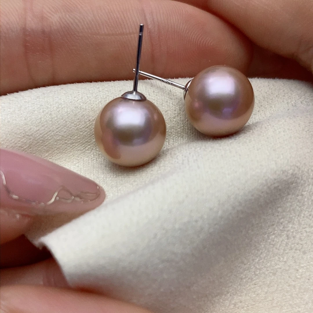 【闪购商品】淡水珍珠耳饰银S925镶嵌