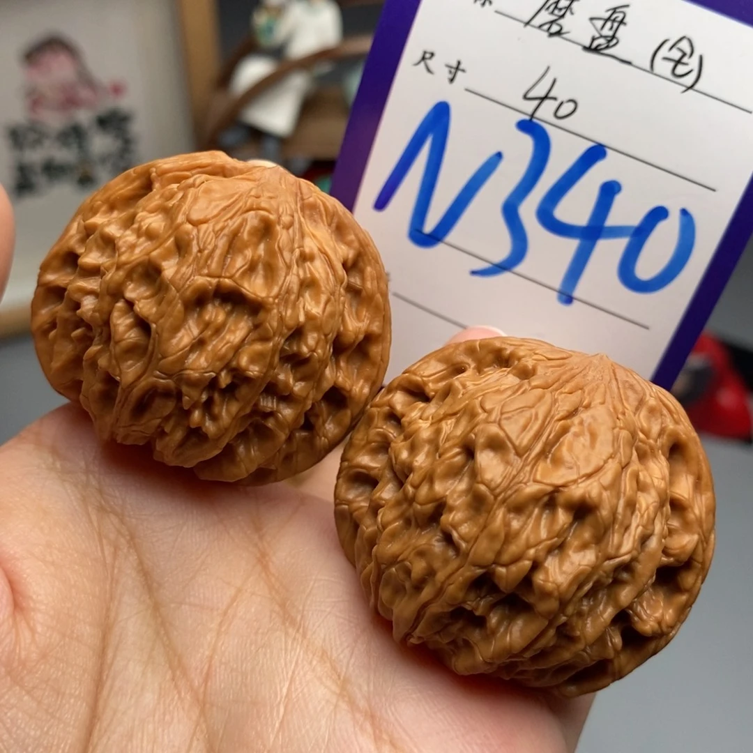 吊坠文玩核桃磨盘40