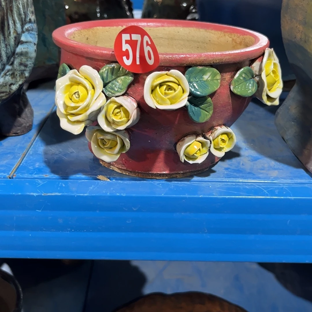 微瑕576 号陶然花器手工花盆