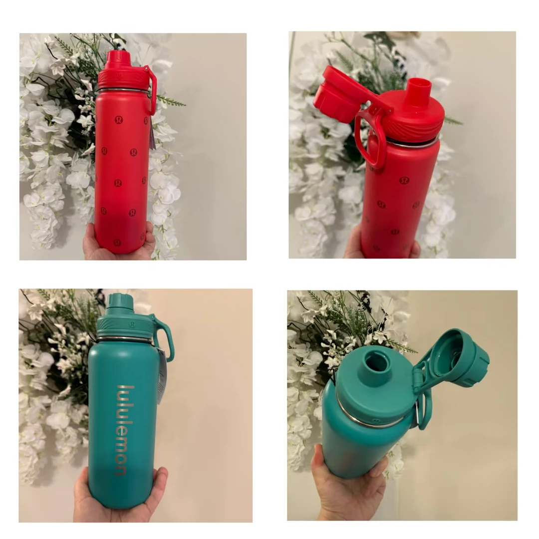 lululemon/露露乐蒙back to life 24 oz 710ml不锈钢保温水壶