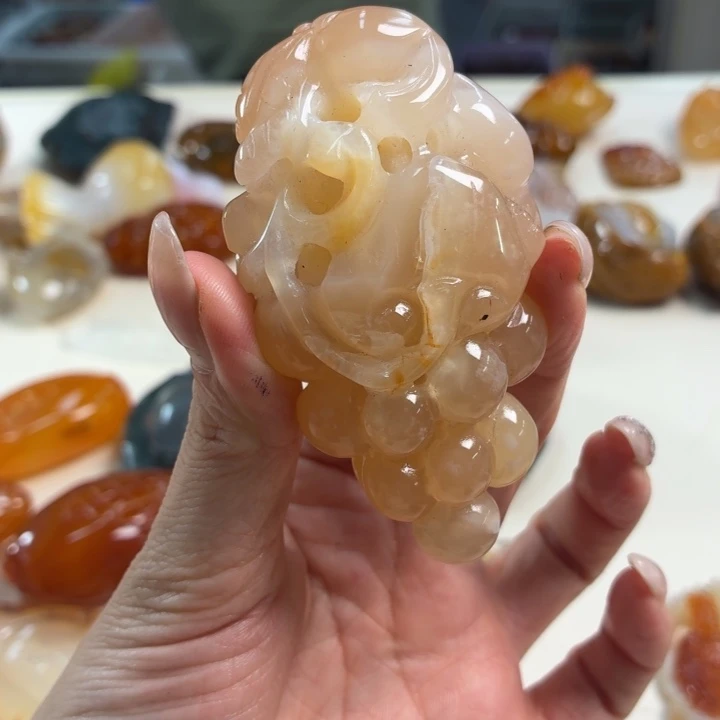 玛瑙/玉髓吊坠(不含链)未镶嵌