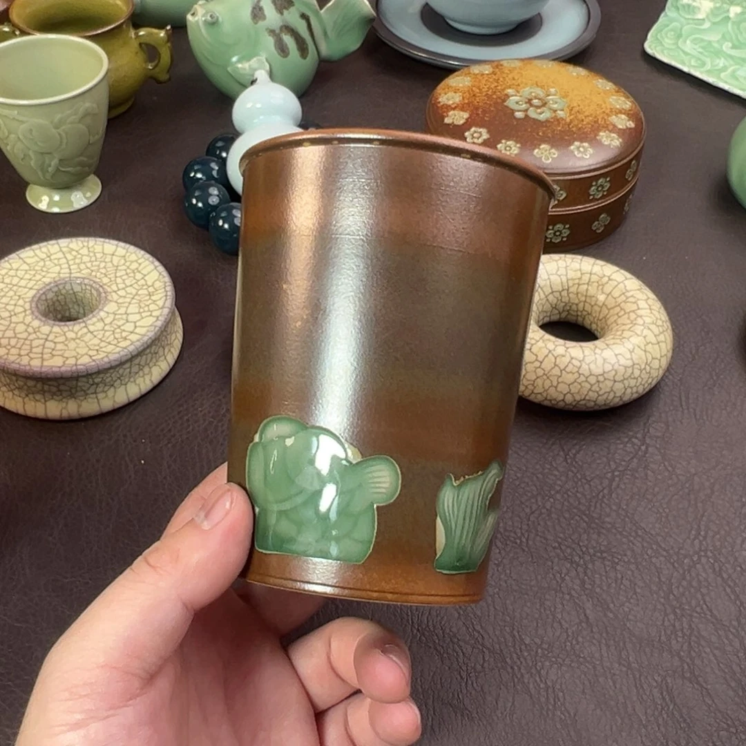 青瓷茶器青瓷茶器微瑕