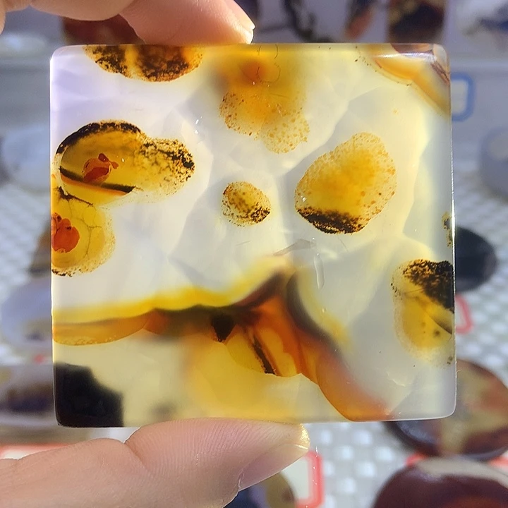 玛瑙/玉髓合金颈饰