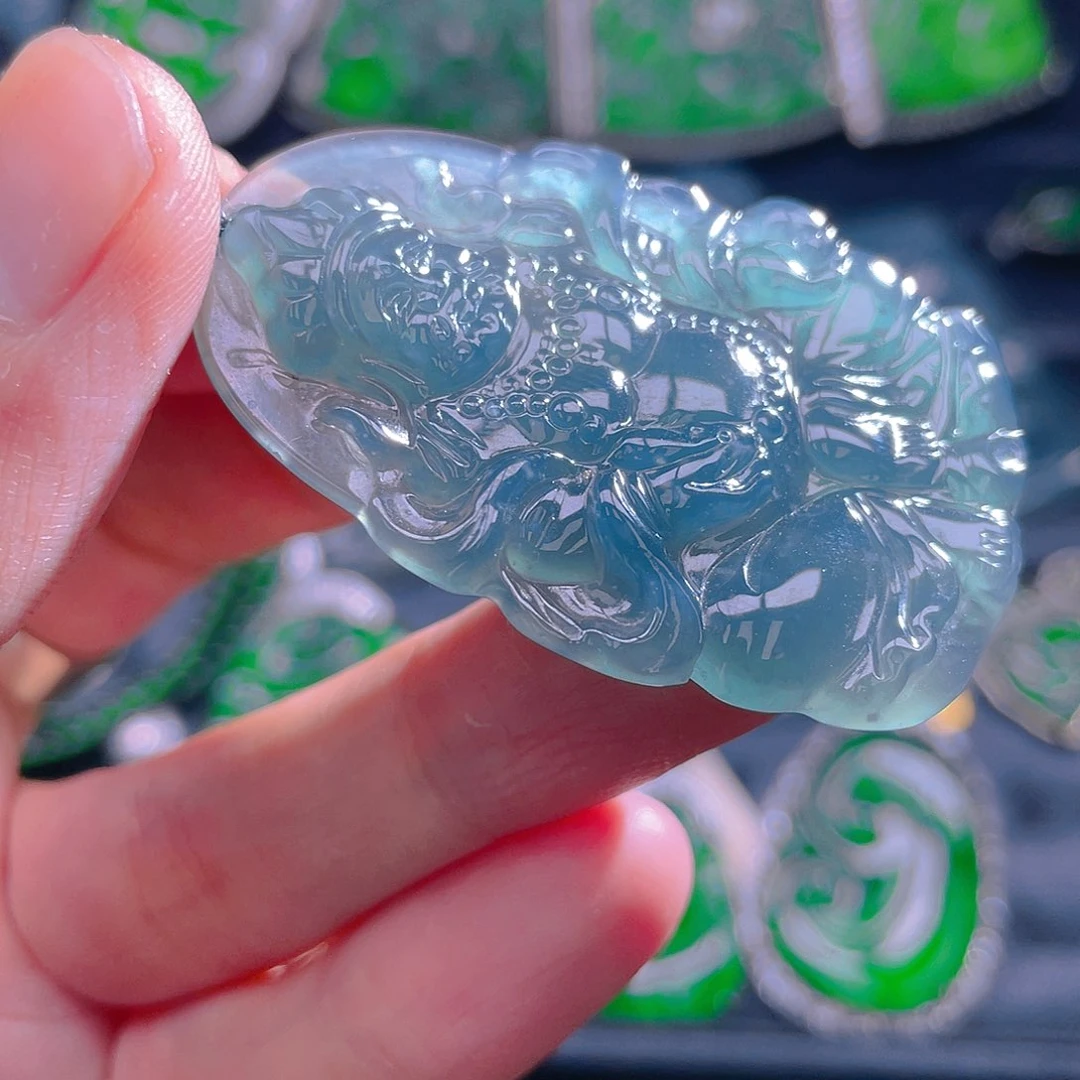 颈饰未镶嵌翡翠翡翠