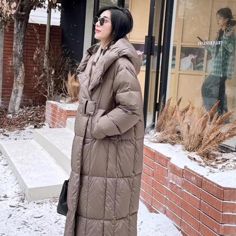 MZ.羽绒服保暖加厚一件过冬休闲百搭宽松长款外套女款NMO2028