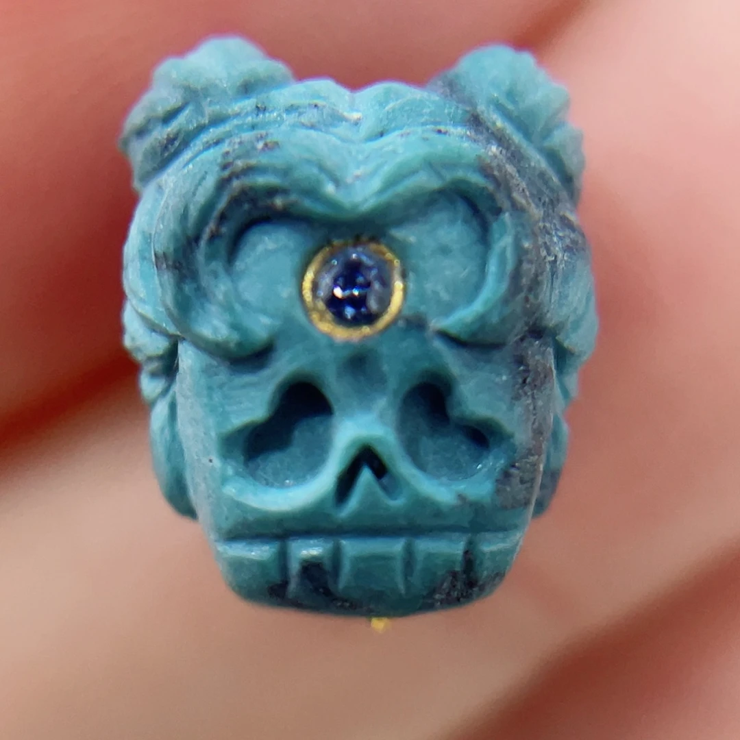 绿松石未镶嵌珠宝奇石