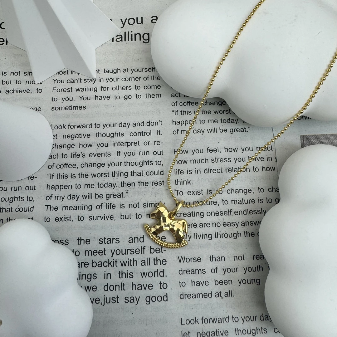 铜合金项链 马上有米精致百搭项链秋冬系MKC-10102