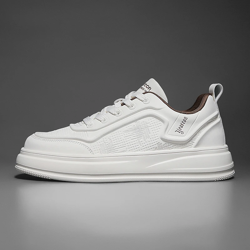 秋季运动风厚底透气增高休闲板鞋低帮男士潮鞋时尚百搭潮流韩版