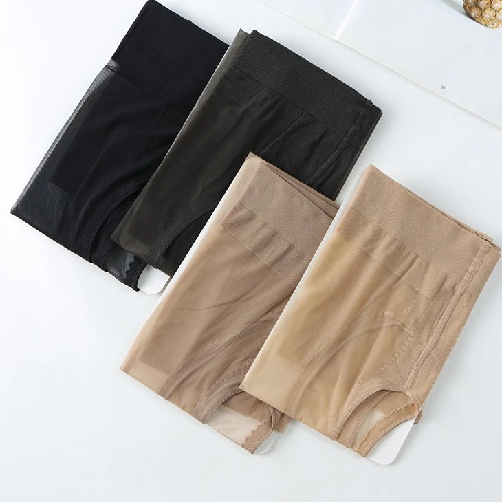 0D性感开口连袜夏季脚尖透明超薄全隐形女丝袜镂空诱惑