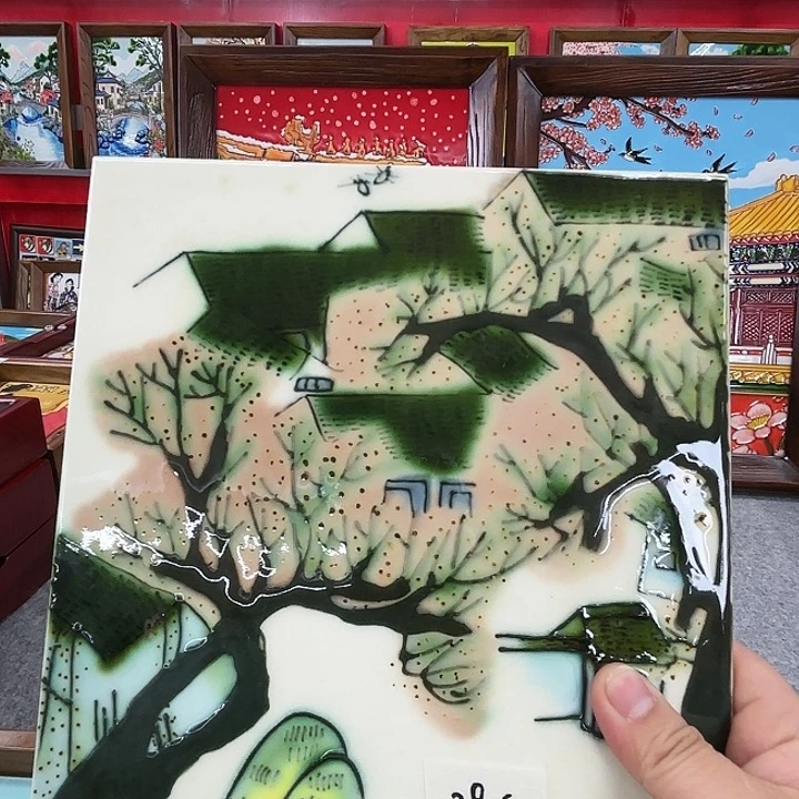 陶瓷板画20/20瓷片