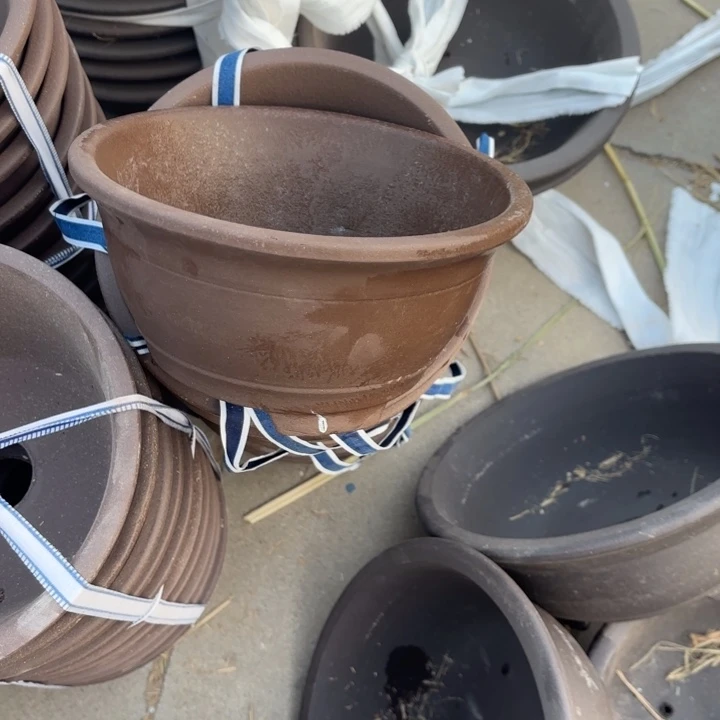 紫砂花盆100-10。