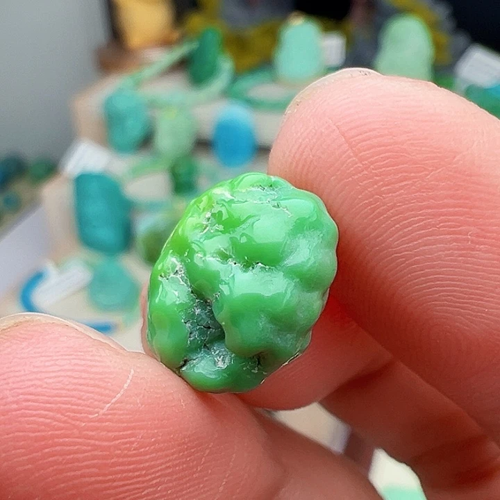 绿松石未镶嵌主播万珍