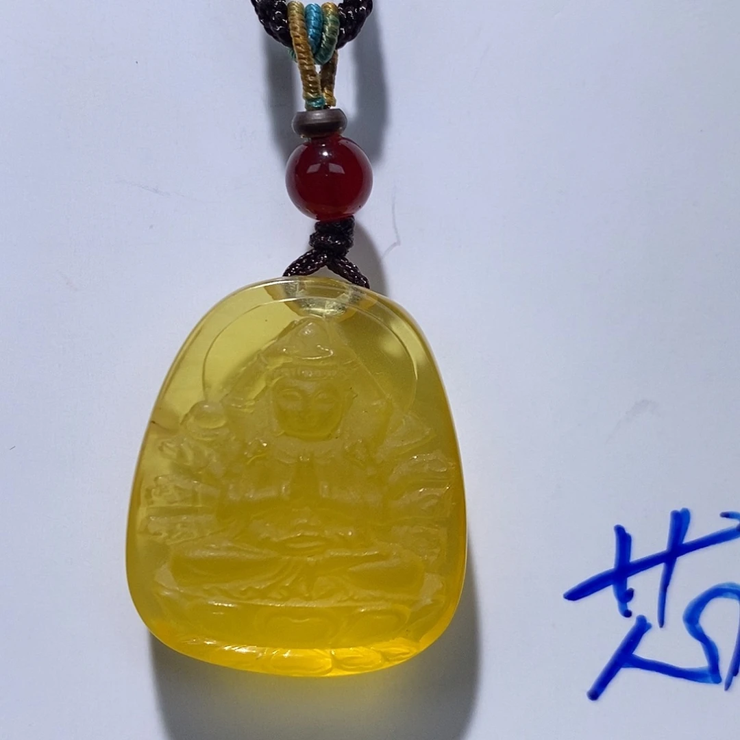 定制琥珀未镶嵌蜜蜡吊坠