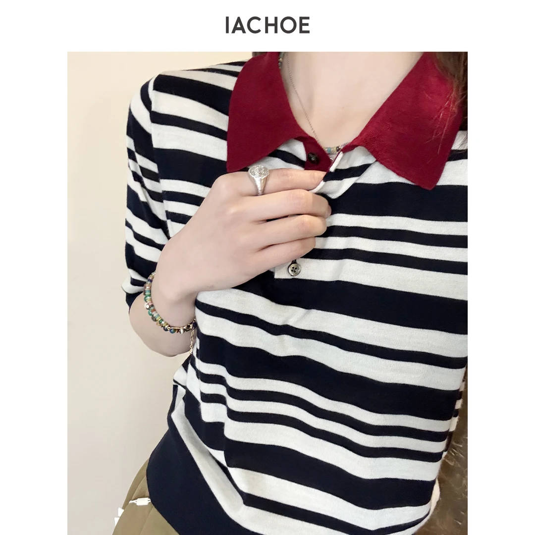 IACHOE条纹POLO衫3621505013