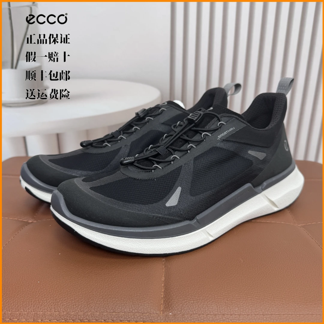 ECCO爱步25新款跑鞋透气轻盈运动休闲跑步鞋男健步BIOM2.2 830874
