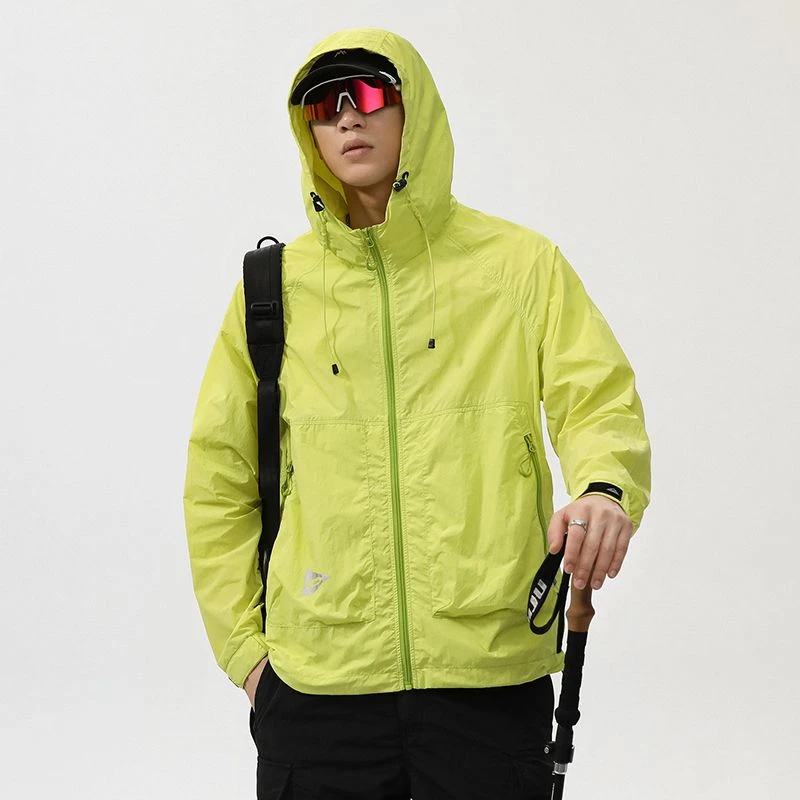 男女同款-6色可选-连帽防晒衣2025春夏新款防晒工装夹克宽松百搭