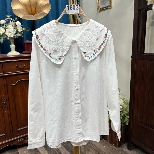 1600-1699 春装新款衬衫春季上衣时尚款